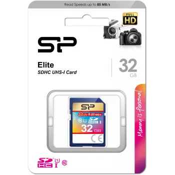 Silicon Power Elite SDHC 32GB UHS-I atminties kortelė (SP032GBSDHAU1V10)
