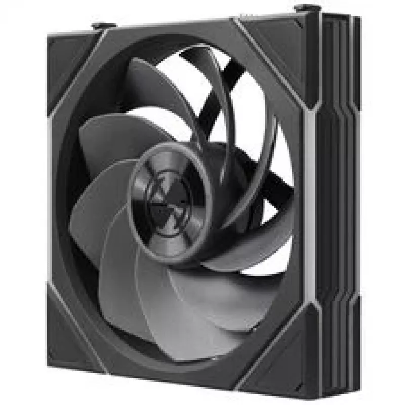 Lian Li UNI FAN TL FLEX Wireless ARGB Reverse Blade 120mm ventiliatorius 3 vnt. komplektas su valdikliu, juodos spalvos