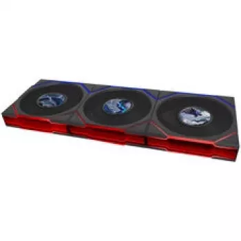 Lian Li UNI FAN TL LCD FLEX Wireless 120mm ARGB LCD ventiliatorius - juodas, 3 vnt. su valdikliu