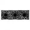 Lian Li UNI FAN TL LCD FLEX Wireless ARGB Reverse Blade 120mm ventiliatorius 3 vnt. su valdikliu, juodas