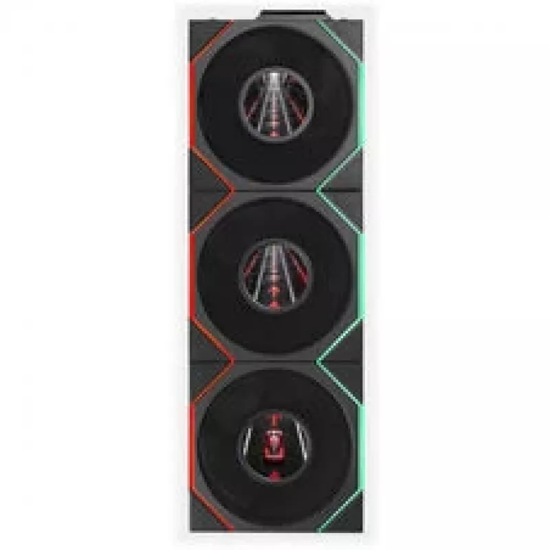 Lian Li UNI FAN TL LCD FLEX Wireless ARGB Reverse Blade 120mm ventiliatorius 3 vnt. su valdikliu, juodas