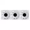 Lian Li UNI FAN TL120 LCD FLEX Wireless ARGB Reverse 3 rinkinys baltas 120 mm korpuso ventiliatorius