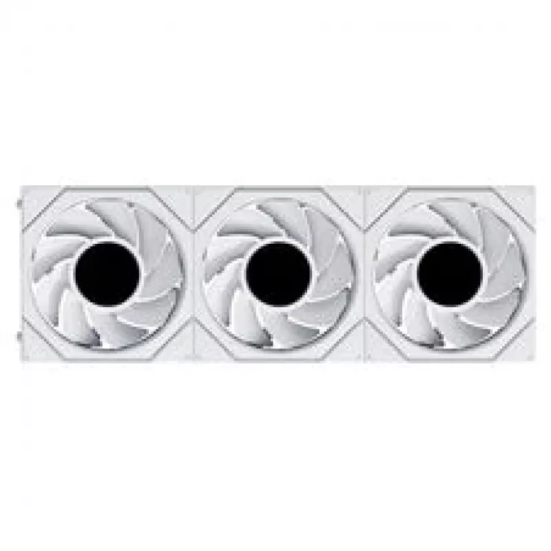 Lian Li UNI FAN TL120 LCD FLEX Wireless ARGB Reverse 3 rinkinys baltas 120 mm korpuso ventiliatorius