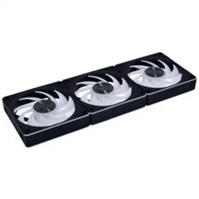 Lian Li UNI FAN CL FLEX Wireless PWM ARGB 120mm korpuso ventiliatorius, juodas, 3 vnt. su valdikliu