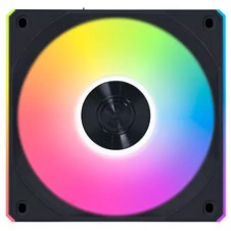 Lian Li UNI FAN CL FLEX Wireless ARGB Reverse Blade 120mm PWM ventiliatorius 3 vnt. su valdikliu, juoda