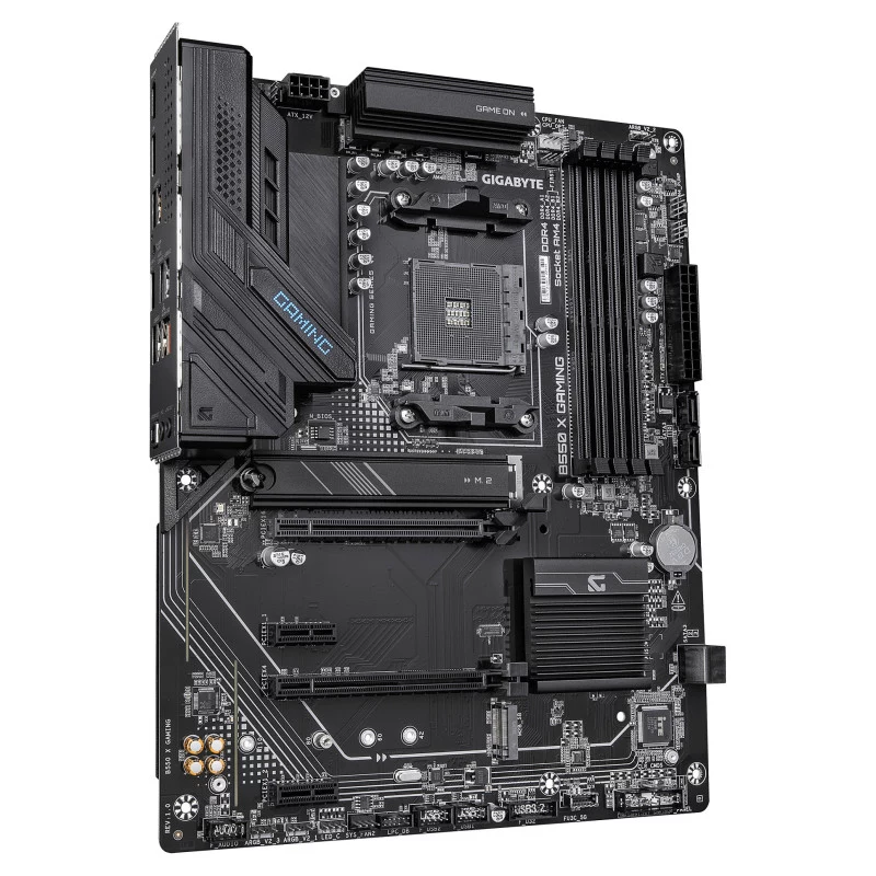 GIGABYTE B550 X Gaming AM4 ATX pagrindinė plokštė su DDR4, 2.5GbE, Wi-Fi 6, 2x M.2