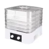 MEO MR-768 MAESTRO maisto džiovintuvas daržovėms ir vaisiams, 520 W, 5 padėklai, reguliuojama temperatūra 35-70°C, laikmatis iki 48h, baltas ir permatomas