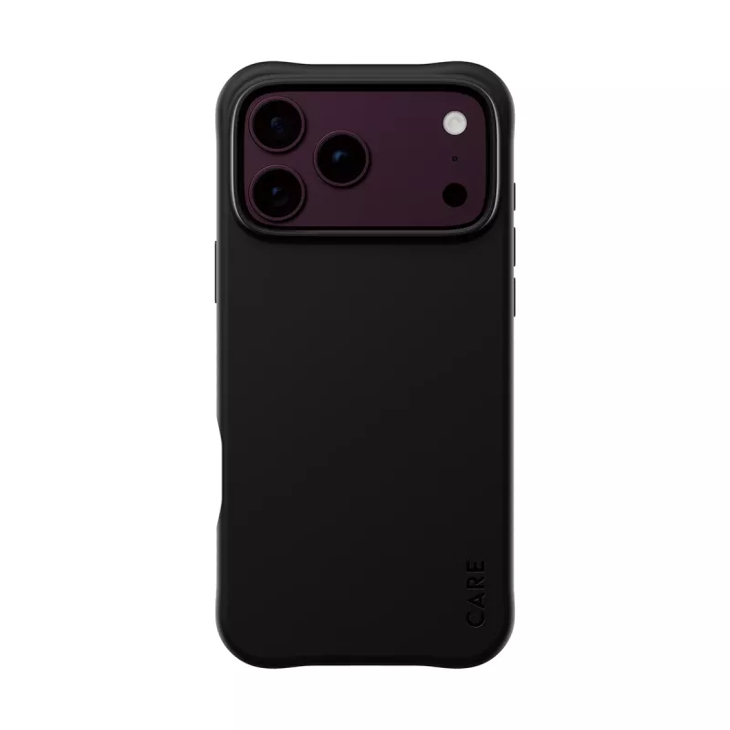 CARE by PanzerGlass Samba dėklas, skirtas iPhone 17/18 Pro Max - juodos spalvos, MagSafe