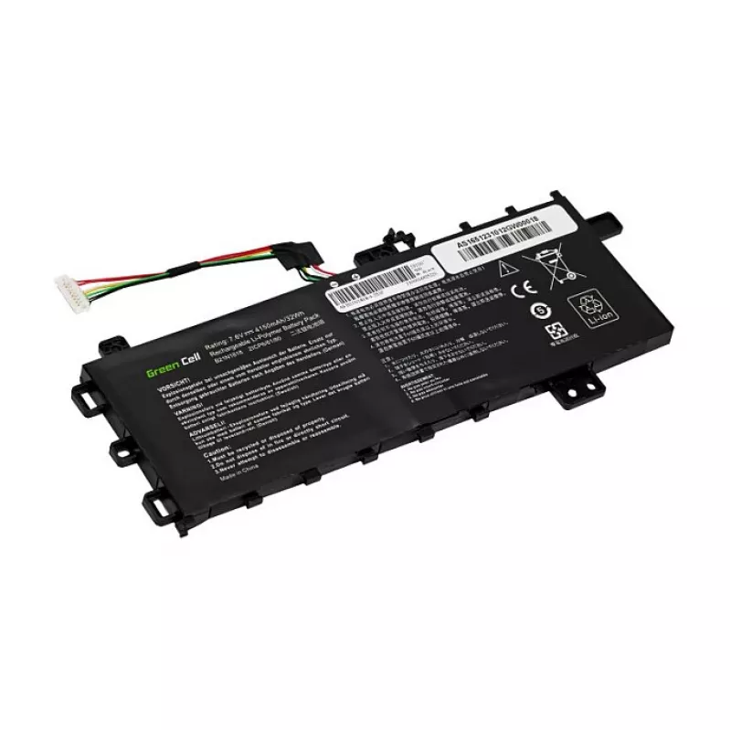 Green Cell AS165 ličio jonų baterija, skirta Asus VivoBook 15 – 7.7V 48Wh 6240mAh, pakeičia B21N1818 C21N1818-1