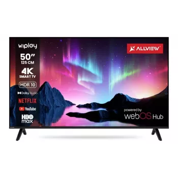 Allview 50 colių QLED 4K UHD išmanusis televizorius QL50WiPlay6301-U