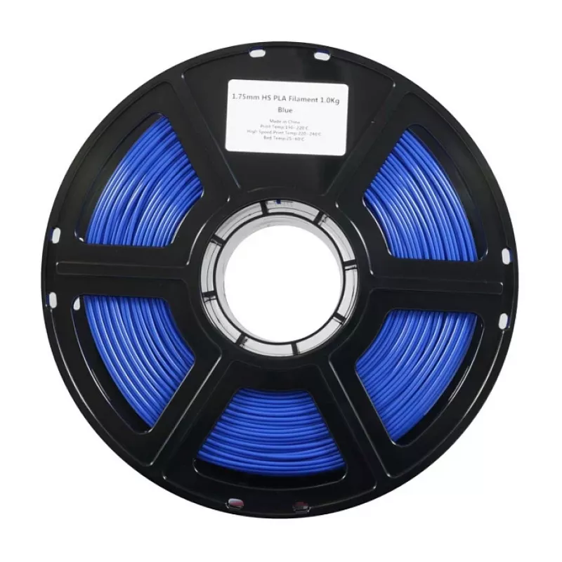 FlashForge HS PLA kaitinimo siūlas 1,75 mm mėlynas 1 kg - didelės spartos 3D spausdinimas