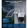 DAHUA BP5E 5MP saulės energija varoma 4G LTE PTZ apsaugos kamera su spalvotu naktiniu matymu
