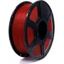 FlashForge PLA 1,75 mm skaidriai raudonas 1 kg 3D spausdintuvo gija