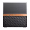 Jonsbo N6 NAS kubo korpusas, Micro-ATX, plienas/tinklelis, juoda