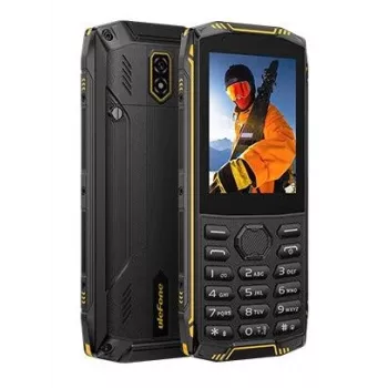 Ulefone Armor Mini 5 atsparus telefono aparatas, 2,4 colio TFT, 2100 mAh, IP68, dviejų SIM kortelių, juodos spalvos