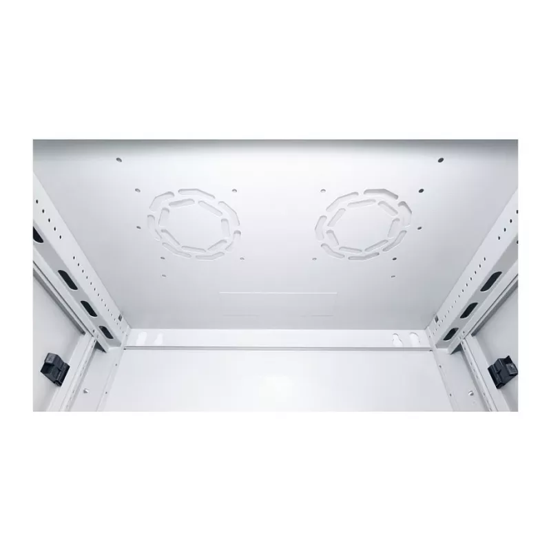 ROLINE 19 colio sieninis spintos Basic Plus 6U, 600x450 mm, pilka
