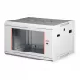 ROLINE 19 colio sieninis spintos Basic Plus 6U, 600x450 mm, pilka