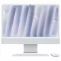 Apple iMac 24 colių sidabrinis M4 8 branduolių CPU 8 branduolių GPU 16GB 512GB SSD vokiška klaviatūra