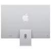 Apple iMac 24 colių sidabrinis M4 8 branduolių CPU 8 branduolių GPU 16GB RAM 512GB SSD vokiška klaviatūra su 1Gb Ethernet
