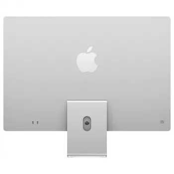 Apple iMac 24 colių sidabrinis M4 8 branduolių CPU 8 branduolių GPU 16GB RAM 512GB SSD vokiška klaviatūra su 1Gb Ethernet