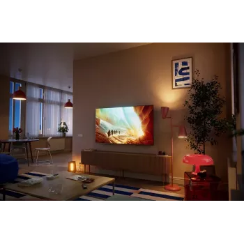 Philips 55PQS7801/12 55 colių 4K Ultra HD LED išmanusis televizorius su trigubu imtuvu (juodas)