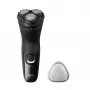 Philips Series 3000X X3001/00 elektrinis skustuvas su PowerCut ašmenimis, 5D sukimo ir lanksčiomis galvutėmis, šlapiam ir sausam skutimuisi, 40 min veikimo laikas, USB įkrovimas, tamsiai pilka