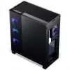 Phanteks NV5X Mid-Tower kompiuterio korpusas, E-ATX, grūdintas stiklas, ARGB, juodas