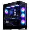 Phanteks NV5X Mid-Tower kompiuterio korpusas, E-ATX, grūdintas stiklas, ARGB, juodas
