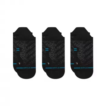 Stance Run Ultralight Tab 3 porų bėgimo kojinės - juodos