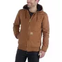 Carhartt vyriška Duck Active striukė ruda - 12 oz medvilninis drobinis audinys, dygsniuotas flanelinės pamušalas, vandeniui atspari, originalaus kirpimo
