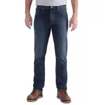 Carhartt Rugged Flex tiesos siaurėjančios kelnės - pilka, 32x32