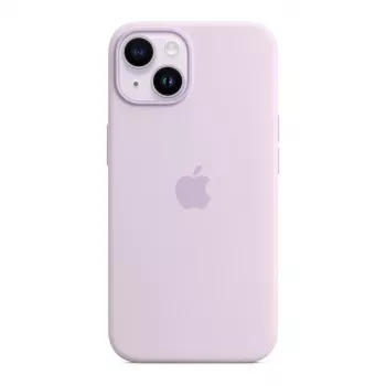 Apple iPhone 14 silikoninis dėklas su MagSafe - alyvinė (MPRY3ZM/A)