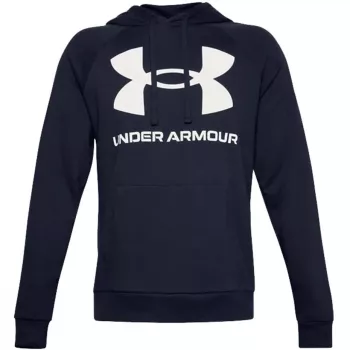 Under Armour vyriškas Rival Fleece Big Logo HD gobtuvas, tamsiai mėlynas 1357093 410