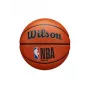 Wilson NBA DRV Pro krepšinio kamuolys 7 dydžio - oficialus NBA žaidimo kamuolys, kompozitinės odos, vidaus/lauko, patobulintas sukibimas, slėgio užrakto pūslė, oranžinė