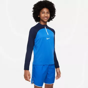 Nike Kids' Dri-FIT Academy Pro Drill futbolo viršutinė dalis karališkai mėlyna/tamsiai mėlyna, dydis S