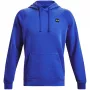Under Armour vyriškas Rival Fleece gobtuvas Academy Blue