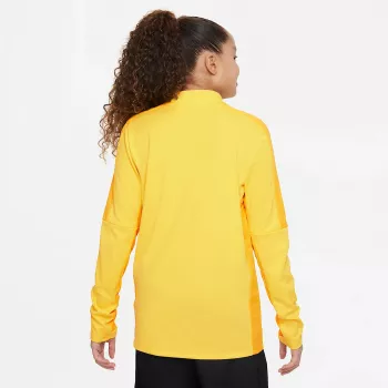 Nike Dri-FIT Academy 23 Drill Top SS vaikų futbolo treniruočių marškinėliai Opti Yellow/Black XS