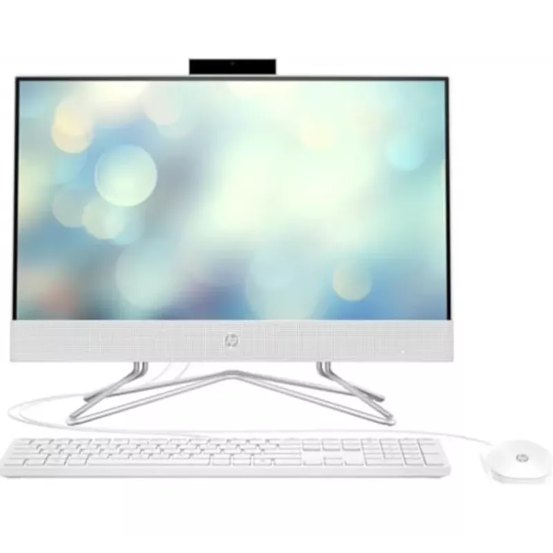 HP 200 G4 AiO 21,5 colio Full HD All-in-One kompiuteris, Intel Core i3-10110U, 4GB RAM, 256GB SSD, Windows 10 Home, juoda
