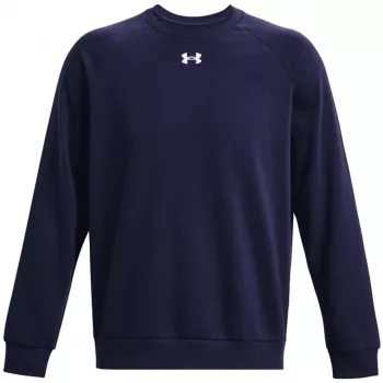 Under Armour vyriškas Rival Fleece Crew megztinis, vidurnakčio mėlynos spalvos, S dydis