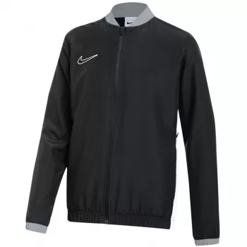 Nike Dri-FIT Academy 25 vaikiškas pilno užtrauktuko gobtuvas juodos spalvos M