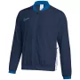 Nike vyriška Dri-FIT Academy 25 pilno užtrauktuko treniruočių striukė tamsiai mėlyna XL
