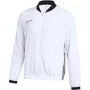 Nike Dri-FIT Academy 25 vyriškas pilno užtrauktuko gobtuvas baltas