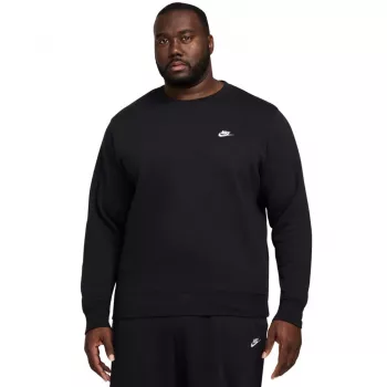 Nike Club Fleece vyriškas gobtuvas su užtrauktuku juodas XL