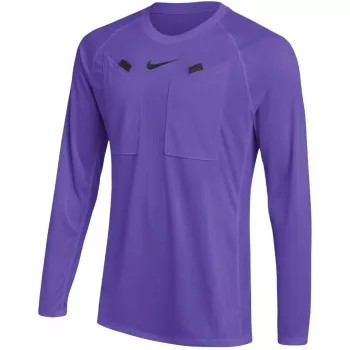 Nike Dri-FIT Referee III vyrų ilgomis rankovėmis futbolo teisėjo marškinėliai - Court Purple/White - XL