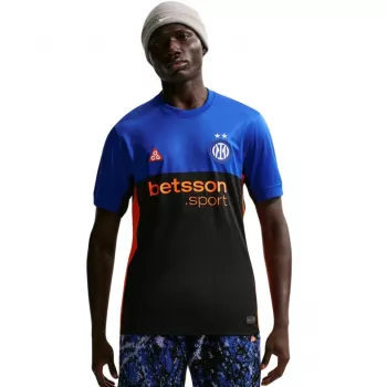 Nike Inter Milan 2025/2026 stadiono specialaus leidimo vyrų futbolo marškinėliai juoda/mėlyna IM6998 413 dydis M