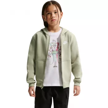 Nike Sportswear Club Fleece vaikiškas megztinis šviesiai žalia FD3004-304 M