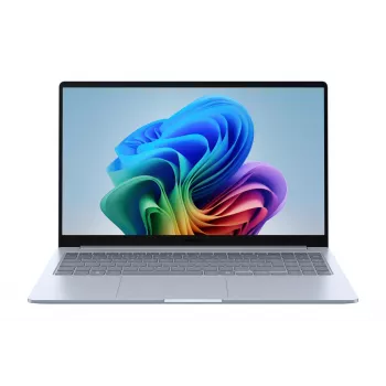 Samsung Galaxy Book4 NP750XQB-KA2USDX 15,6 colio FHD nešiojamasis kompiuteris - Snapdragon X Elite X1-26-100, 16GB RAM, 512GB SSD, Windows 11, Safyro mėlyna