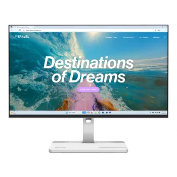 Lenovo L24D-4C 23,8 colio Full HD IPS monitorius su HDMI, DisplayPort, VGA, AMD FreeSync, pakreipimu, VESA laikikliu, TÜV Low Blue Light