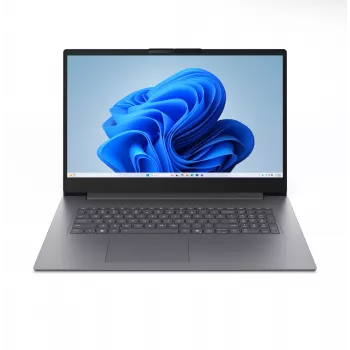 Lenovo IdeaPad 3 Slim 83VS0023GE 17,3 colio nešiojamasis kompiuteris - Intel Core 3 304, 8GB RAM, 512GB SSD, Windows 11 Home, Arctic Grey
