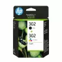 HP 302 2 vnt. juodos/spalvotos originalios rašalo kasetės